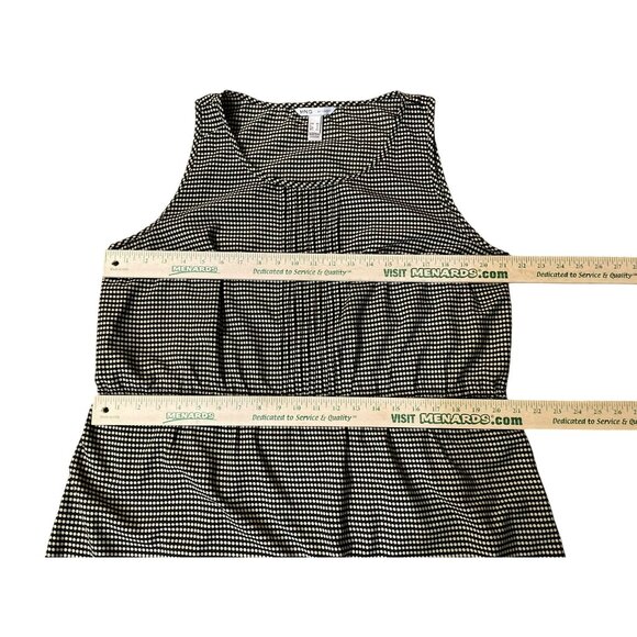 MNG by Mango Dress Womens XXL Used Black Tan Sleeveless - Picture 8 of 11